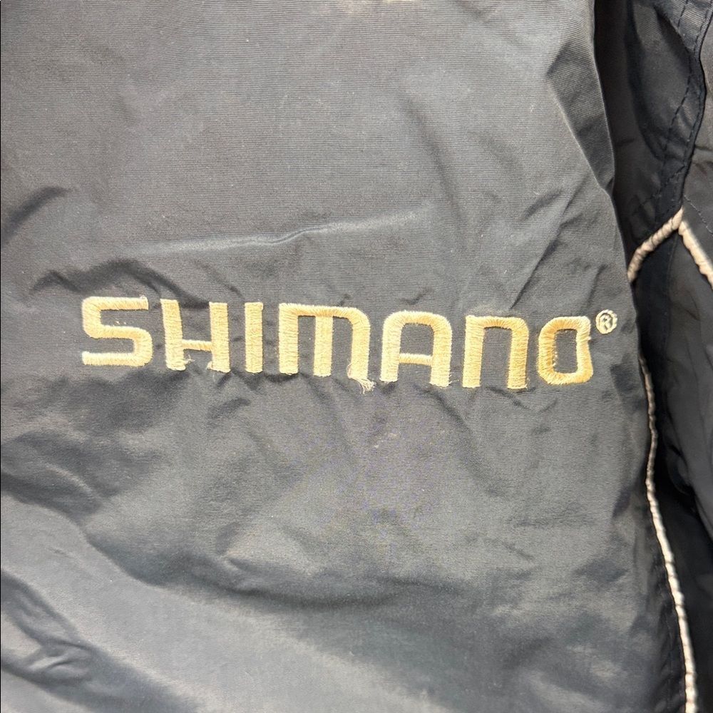 Shimano Men's Fishing Dark Blue Windbreaker - Picture 2 of 10